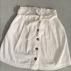 Ultra High Rise Button Up Hollister Skirt